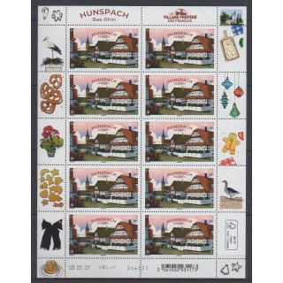 Acheter ce feuillet de France de l'année 2021 (No F33 - Hunspach).