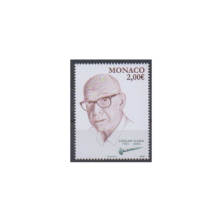 Buy this stamp of Monaco of the year 2021 (Czeslaw Slania).