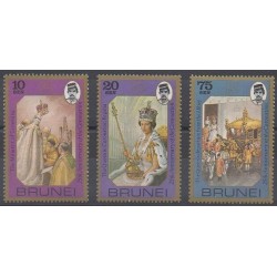 Brunei - 1978 - No 236/238 - Royauté - Principauté