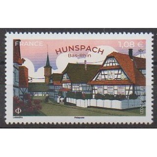 Acheter ce timbre de France de l'année 2021 (Hunspach).