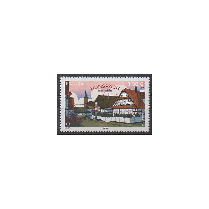 Buy this stamp of France of the year 2021 (Hunspach).