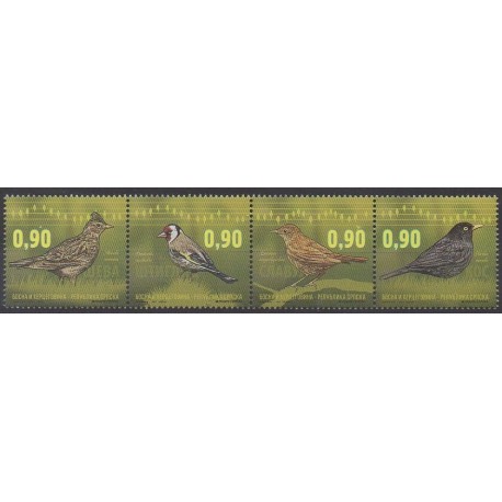 Bosnia and Herzegovina Serbian Republic - 2015 - Nb 613/616 - Birds