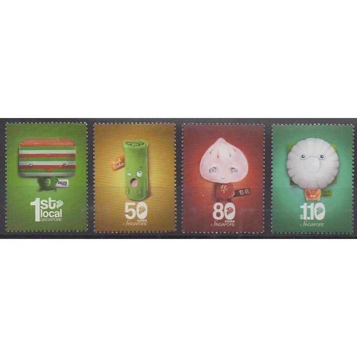 Buy this set of stamps of Singapore of the year 2012 (Nb 1880/1883).