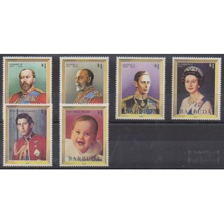 Acheter cette série de timbres de Barbuda de l'année 1984 (No 678/683).