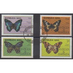 Barbuda - 1985 - Nb 755/758 - Insects - Used