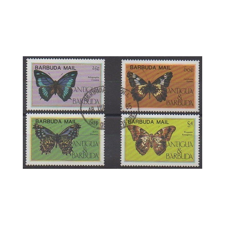 Acheter cette série de timbres de Barbuda de l'année 1985 (No 755/758). - Oblitéré