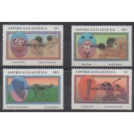 Barbuda - 1985 - Nb 770/773 - Craft