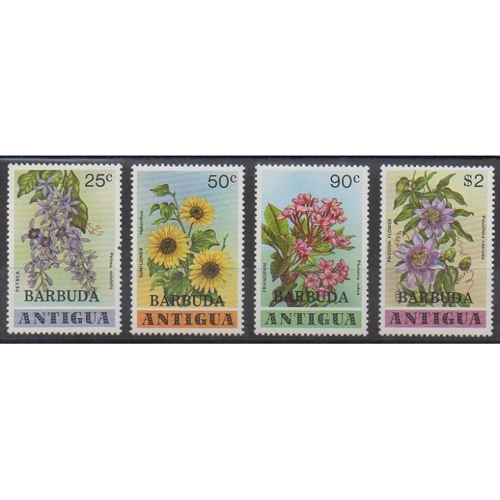 Acheter cette série de timbres de Barbuda de l'année 1978 (No 412/415).