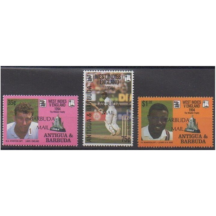 Acheter cette série de timbres de Barbuda de l'année 1995 (No 1481/1483).