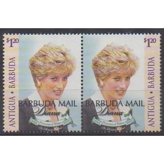 Acheter cette série de timbres de Barbuda de l'année 1999 (No 1922/1923).