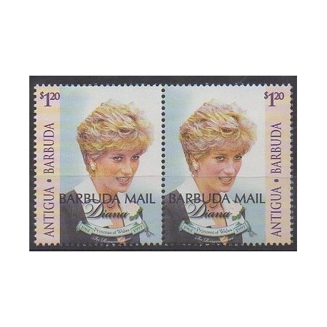 Barbuda - 1999 - No 1922/1923 - Royauté - Principauté