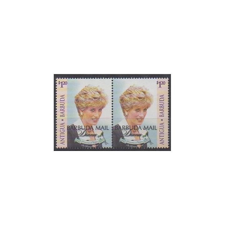 Acheter cette série de timbres de Barbuda de l'année 1999 (No 1922/1923).
