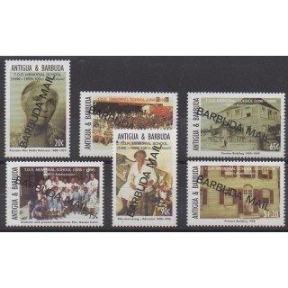 Acheter cette série de timbres de Barbuda de l'année 1999 (No 1930/1935).