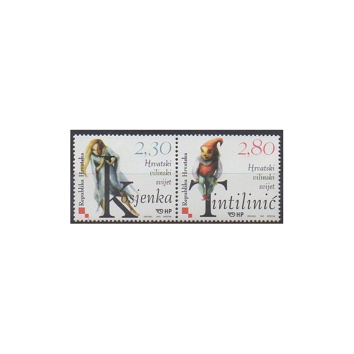 Buy this set of stamps of Croatia of the year 2003 (Nb 598/599).