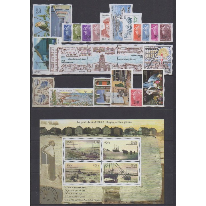 Buy the stamps of Saint-Pierre et Miquelon of the year 2009 (Nb 939/965).