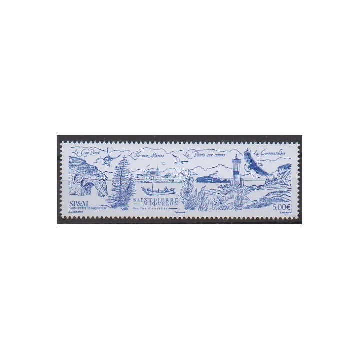 Acheter ce timbre de Saint-Pierre et Miquelon de l'année 2021 (Des îles d'exception).