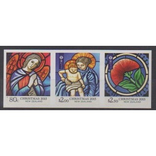Acheter cette série de timbres de Nouvelle-Zélande de l'année 2015 (No 3160/3162).