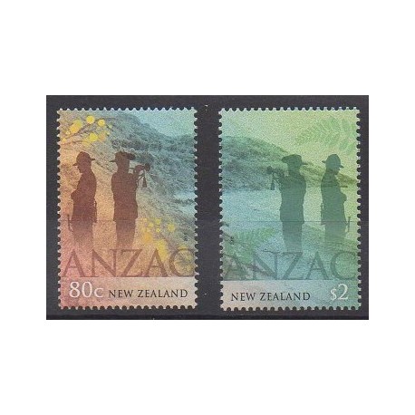New Zealand - 2015 - Nb 3099/3100 - Military history