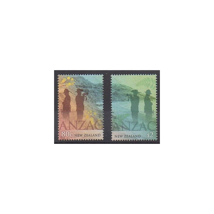 Buy this set of stamps of New Zealand of the year 2015 (Nb 3099/3100).