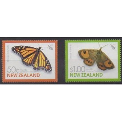 Nouvelle-Zélande - 2010 - No 2596/2597 - Insectes
