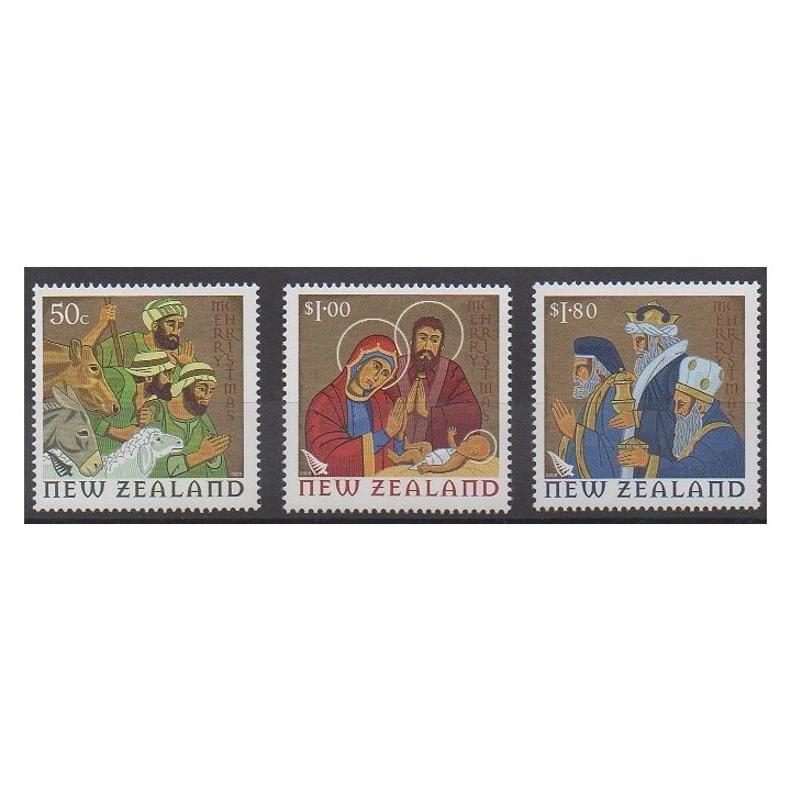 Acheter cette série de timbres de Nouvelle-Zélande de l'année 2009 (No 2553/2555).