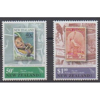 Acheter cette série de timbres de Nouvelle-Zélande de l'année 2009 (No 2531/2532).