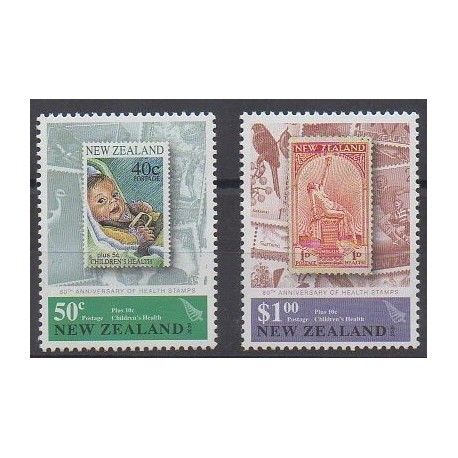 New Zealand - 2009 - Nb 2531/2532 - Stamps on stamps