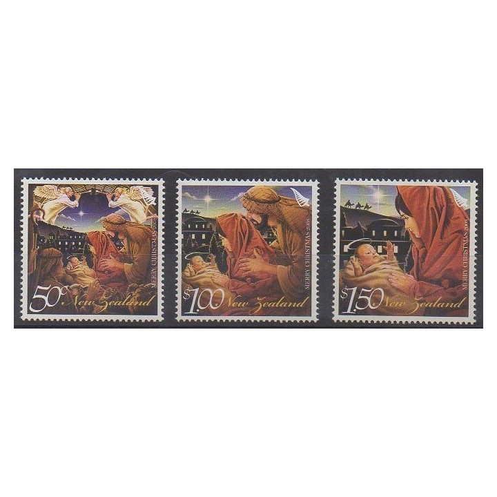 Acheter cette série de timbres de Nouvelle-Zélande de l'année 2008 (No 2457/2459).