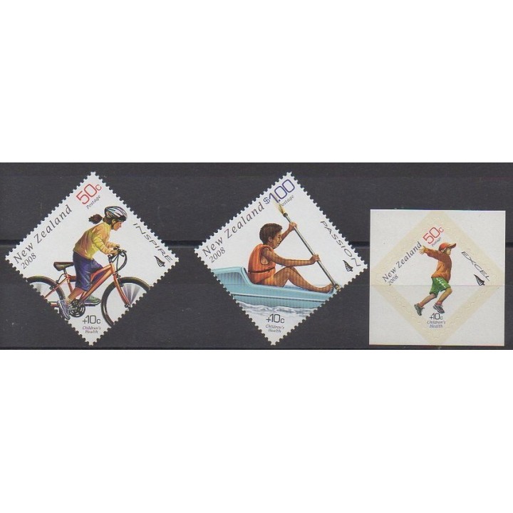 Buy this set of stamps of New Zealand of the year 2008 (Nb 2415/2417).