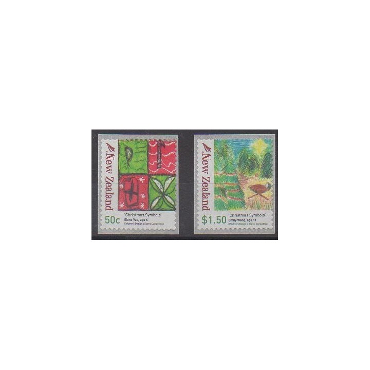Buy this set of stamps of New Zealand of the year 2007 (Nb 2364/2365).