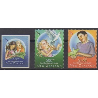 Acheter cette série de timbres de Nouvelle-Zélande de l'année 2007 (No 2356/2358).