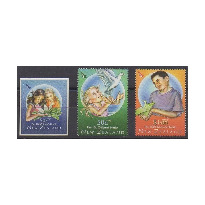 Acheter cette série de timbres de Nouvelle-Zélande de l'année 2007 (No 2356/2358).