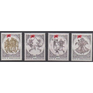 Buy this set of stamps of Albania of the year 1983 (Nb 1984/1987).