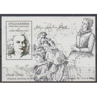 Buy this souvenir sheet  of Antigua and Barbuda of the year 1985 (Nb BF98).