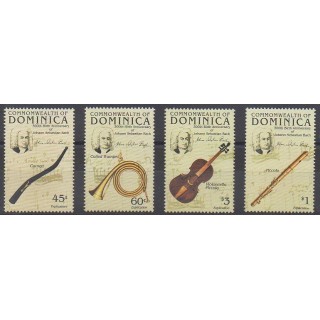 Acheter cette série de timbres de Dominique de l'année 1985 (No 862/865).
