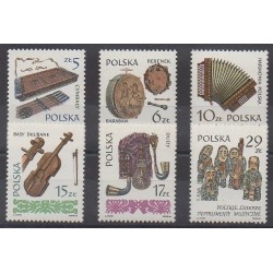 Pologne - 1984 - No 2711/2716 - Musique