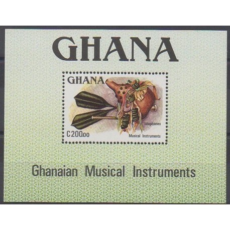 Ghana - 1987 - Nb BF128 - Music