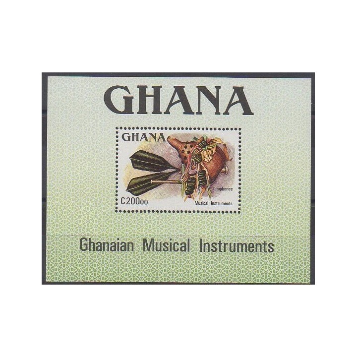 Acheter ce bloc-feuillet du Ghana de l'année 1987 (No BF128).