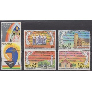 Buy this set of stamps of Ghana of the year 1977 (Nb 597/602).