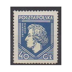 Pologne - 1927 - No 331 - Musique - Neuf avec charnière
