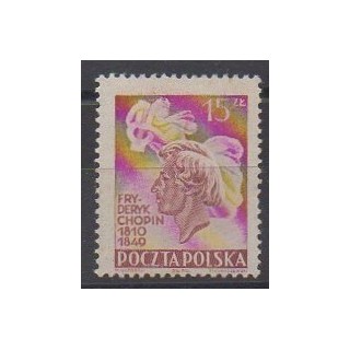 Buy this stamp of Poland of the year 1949 (Nb 562). - Mint hinged
