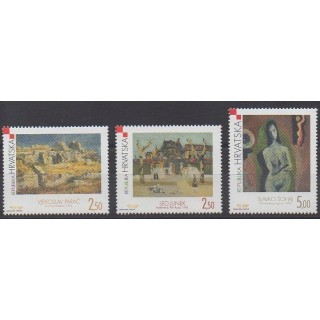 Buy this set of stamps of Croatia of the year 2001 (Nb 557/559).