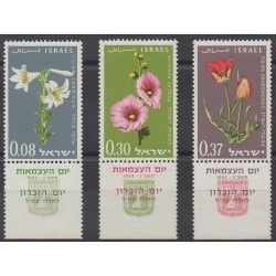 Israël - 1963 - No 234/236 - Fleurs