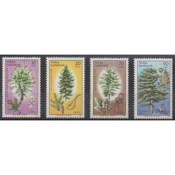 Turkey - 1984 - Nb 2449/2452 - Trees