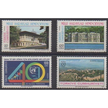 Turkey - 1985 - Nb 2482/2485