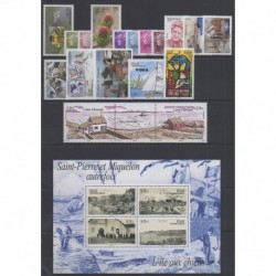 Saint-Pierre et Miquelon - Complete year - 2011 - Nb 991/1023 - BF16/BF19