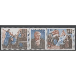 Timbres - musique - Monaco - 1981- No T1272A