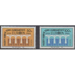 Buy this set of stamps of Turkey - Northern Cyprus of the year 1984 (Nb 127/128).