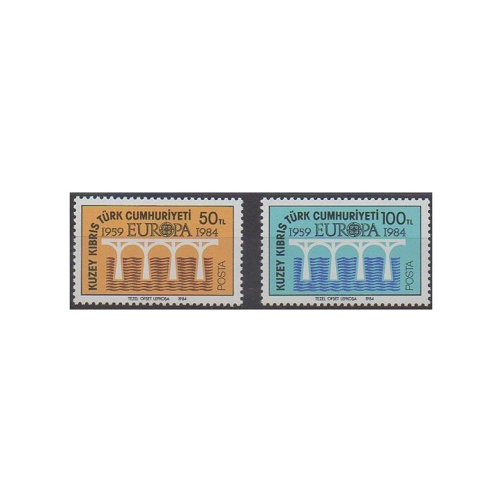 Buy this set of stamps of Turkey - Northern Cyprus of the year 1984 (Nb 127/128).