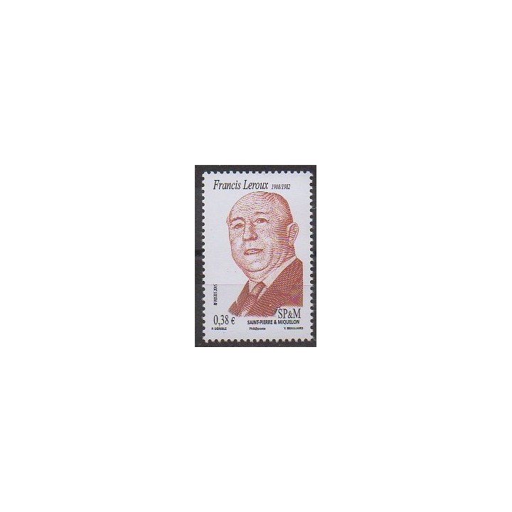 Buy this stamp of Saint-Pierre et Miquelon of the year 2015 (Nb 1127).